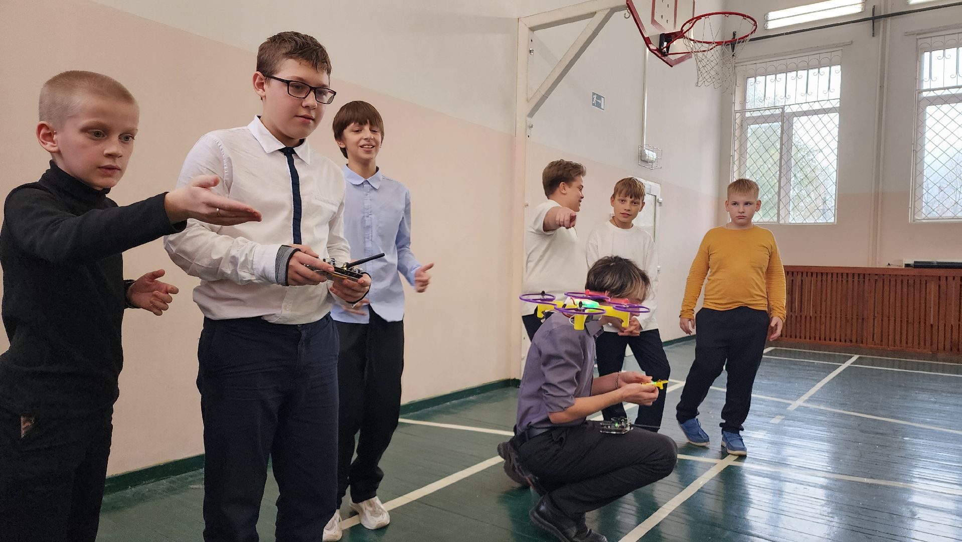 домодедово, подмосковье , православная гимназия, дроны , бпла , беспилотник,  кружок , образование , дети, программирование ,