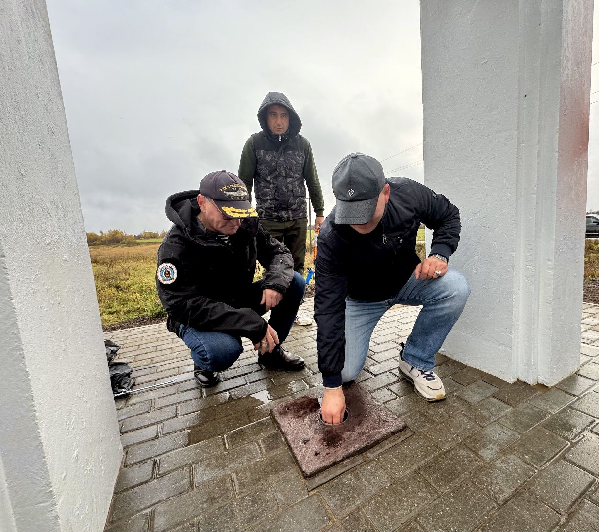 сергиево-посадский городской округ, Мехово, открытие стелы,