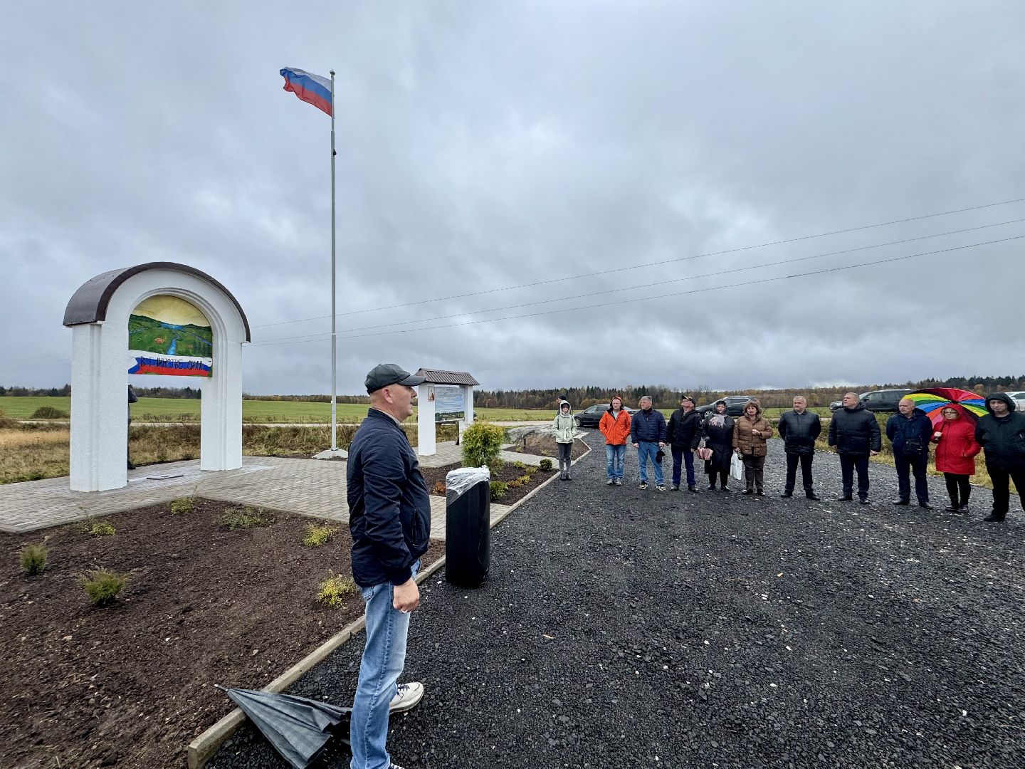 сергиево-посадский городской округ, Мехово, открытие стелы,