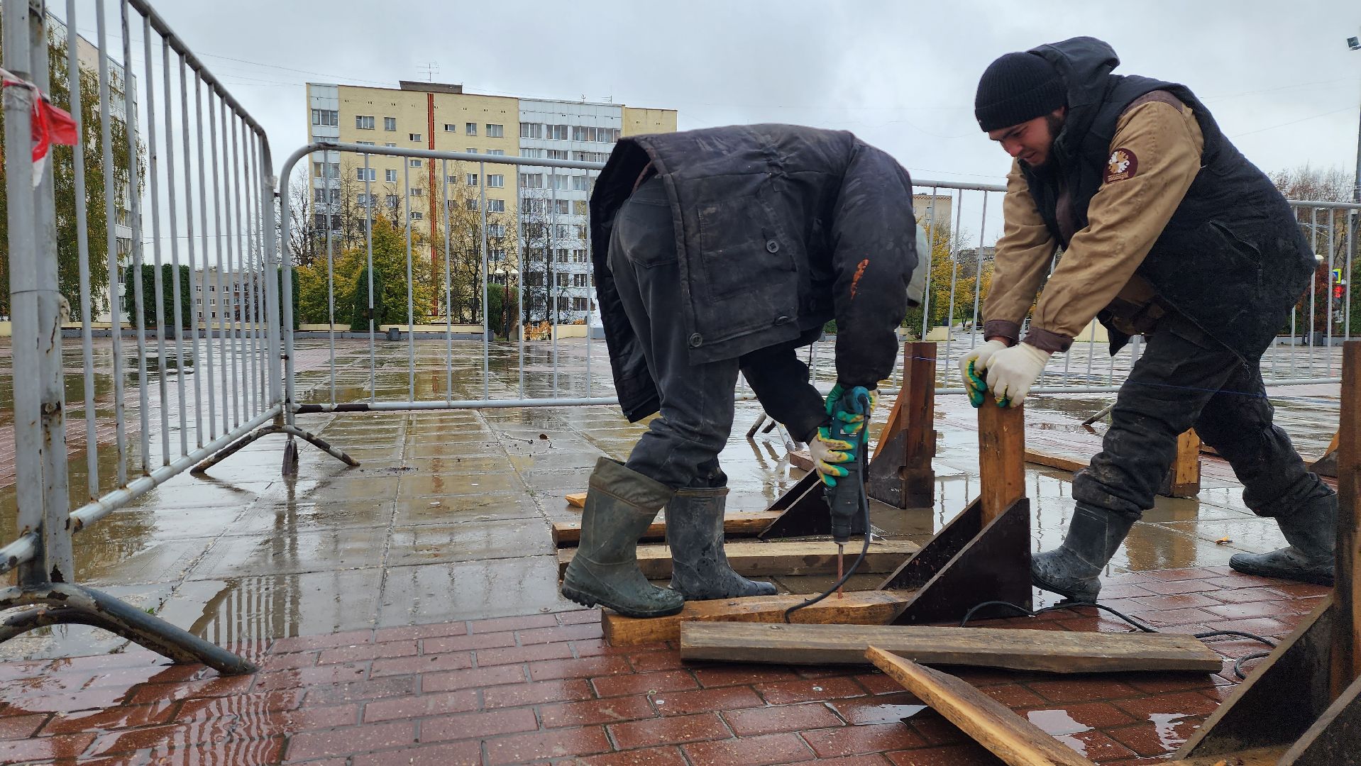 истра, каток, благоустройство,