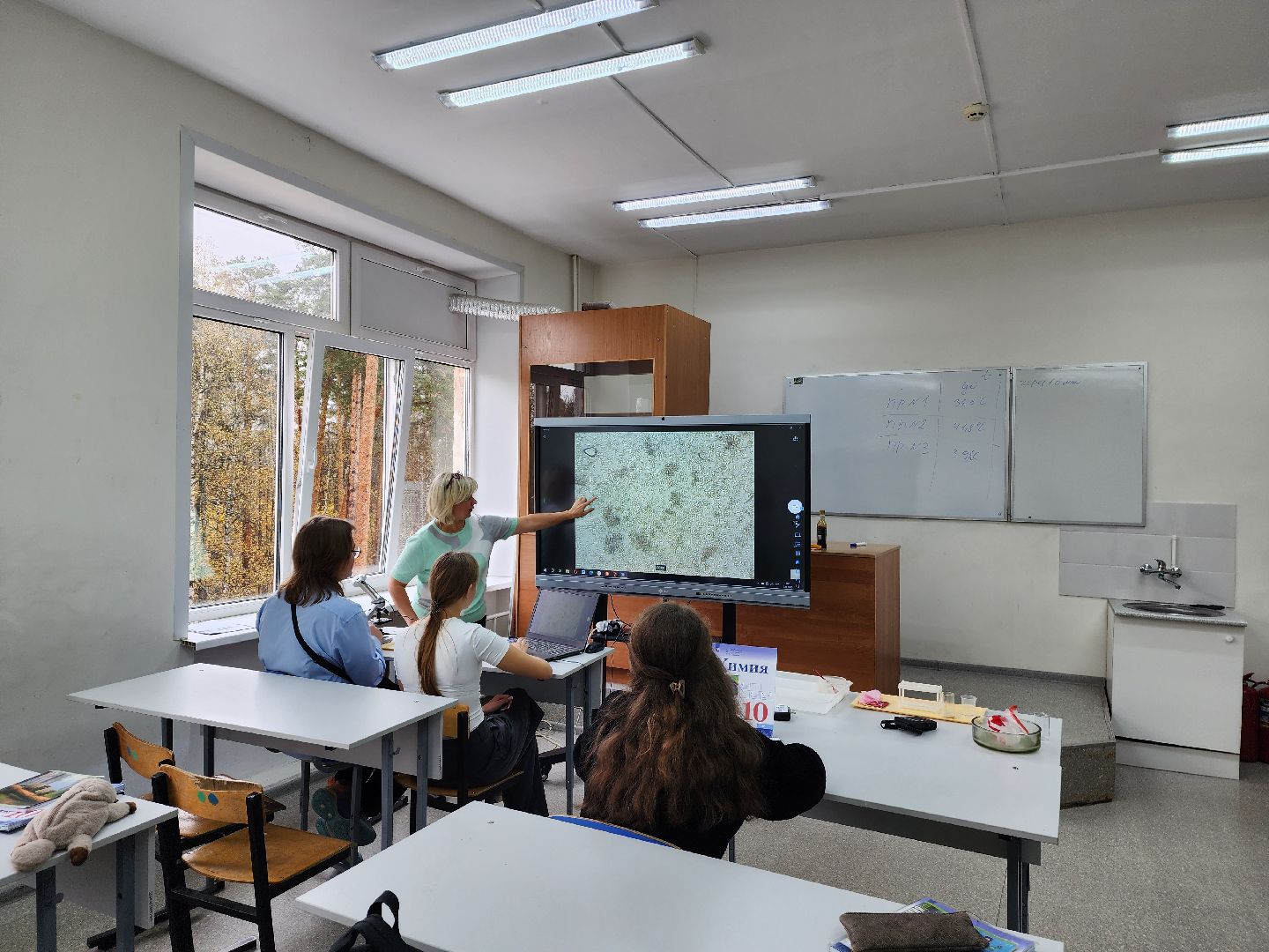 красноармейск, городской округ пушкинский, точка роста, наука в школе,профильный класс,