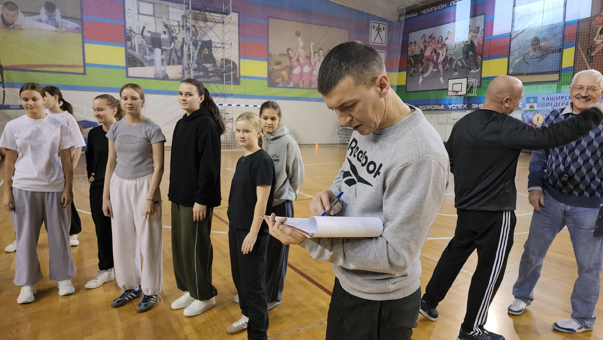 кашира, спорт, гто, девушки, дс юбилейный, готов к труду и обороне, тестирование, школьники,