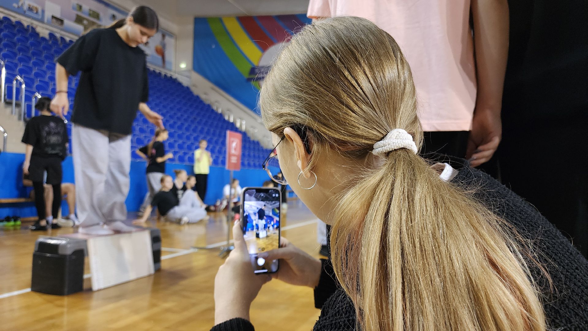 кашира, спорт, гто, девушки, дс юбилейный, готов к труду и обороне, тестирование, школьники,