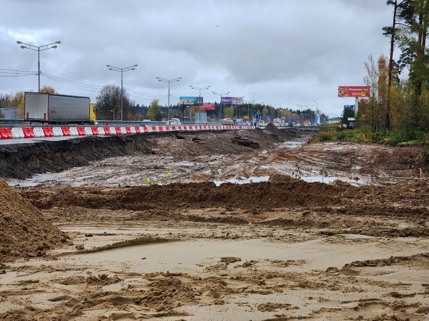 пушкинский городской округ, лесной, кощейково, трасса м-8, ярославское направление, реконструкция м-8, расширение м-8, подземный переход, переход лесной,
