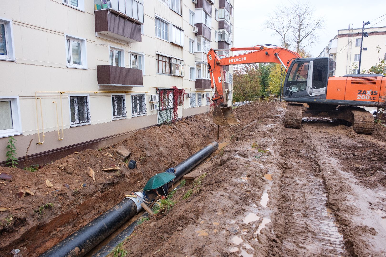 теплотрасса , жкх, лыткарино,