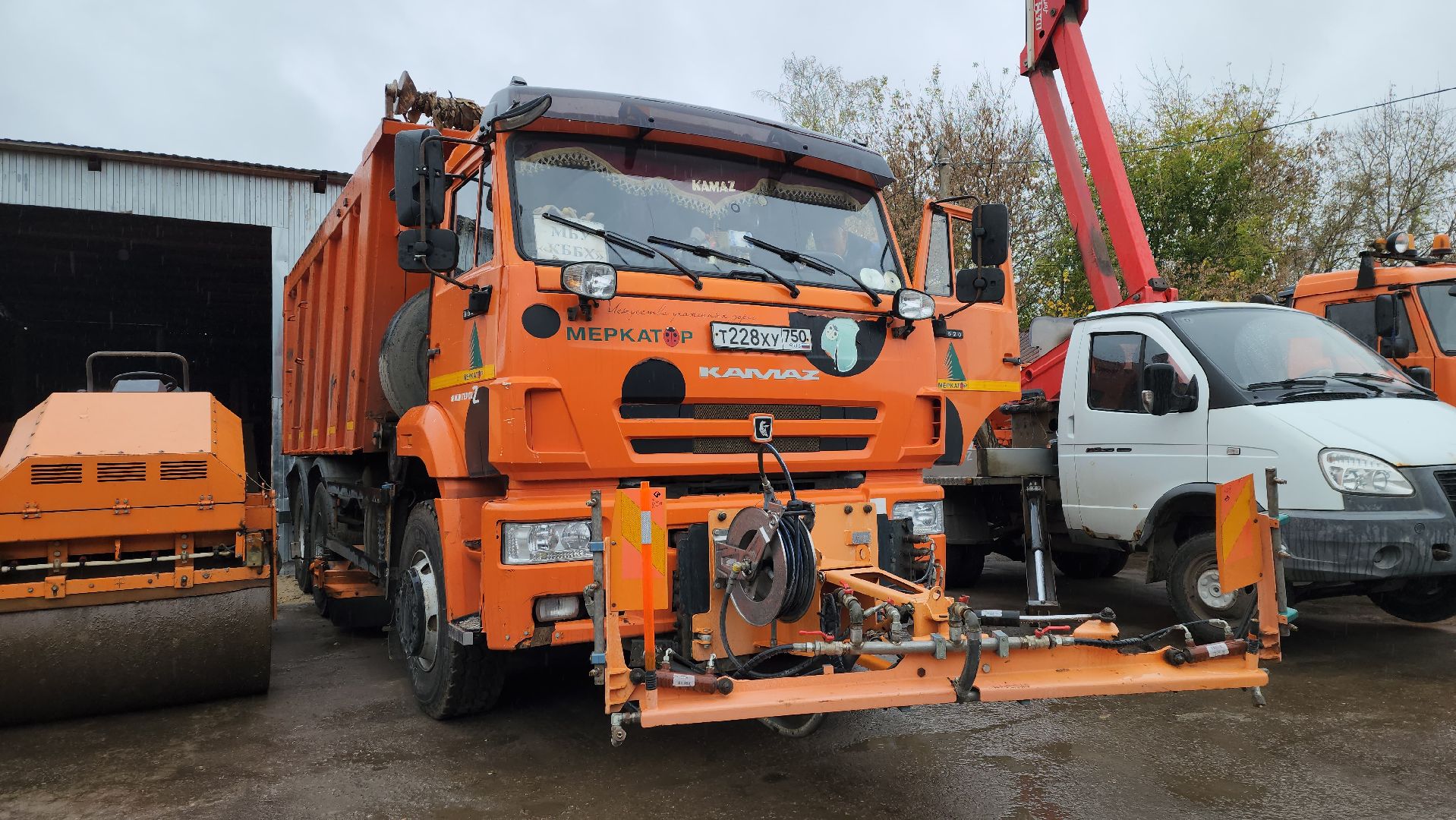 луховицы, комбинат благоустройства и жкх, подготовка техники к зимнему периоду,