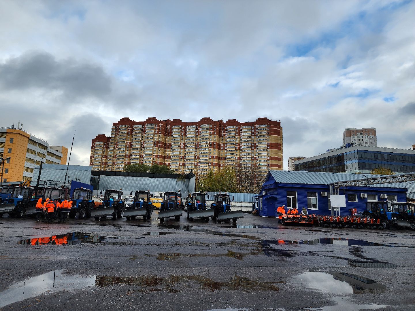жкх, готовность к зиме, одинцовский округ, снегопад, гололед,