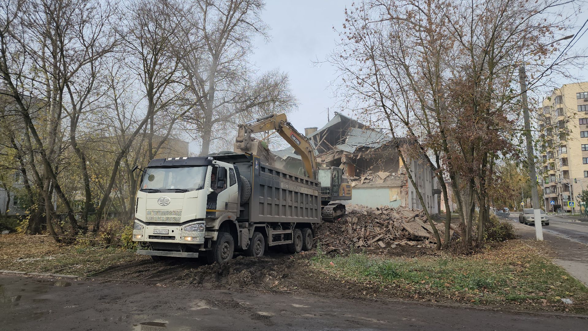 снос аварийного дома, аварийный дом, комфортное жилье, старая купавна, богородский городской округ,