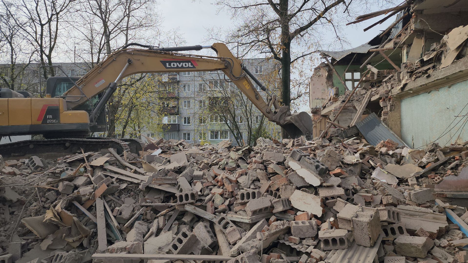 снос аварийного дома, аварийный дом, комфортное жилье, старая купавна, богородский городской округ,