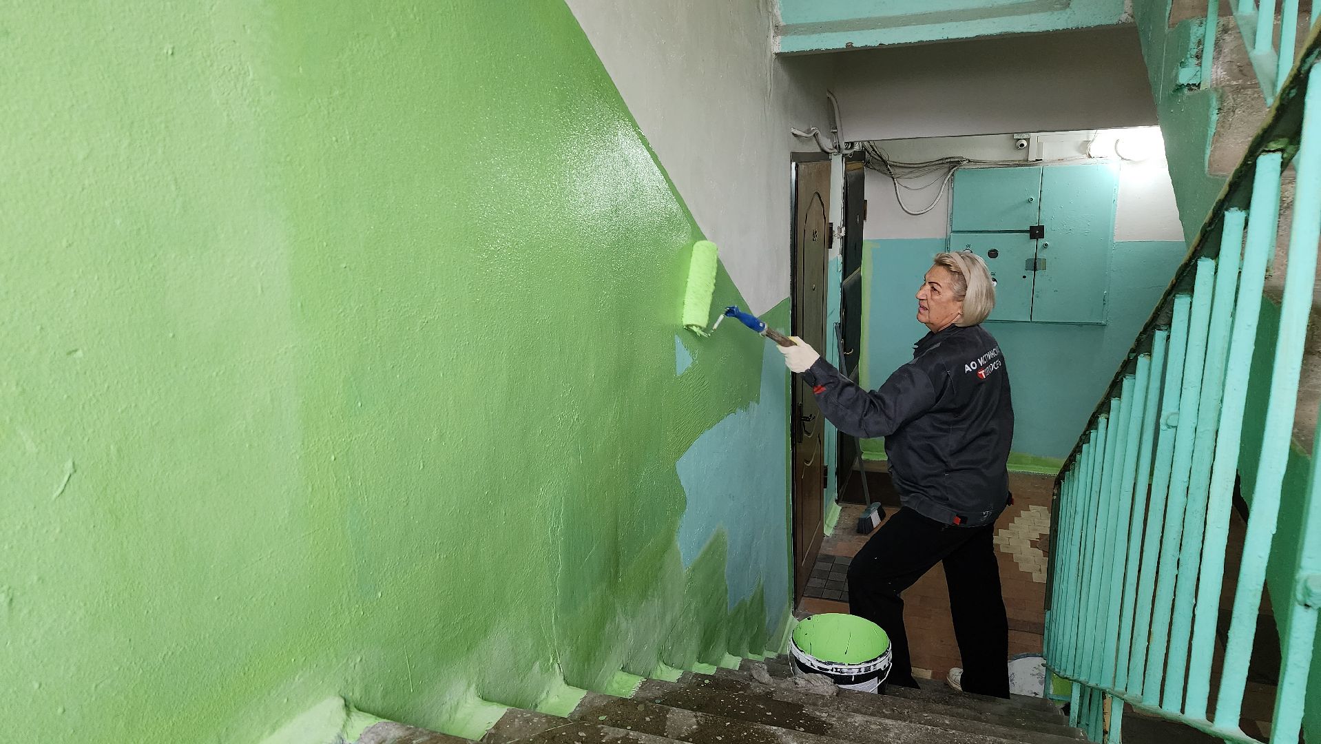 ремонт подъезда, жкх, истра,