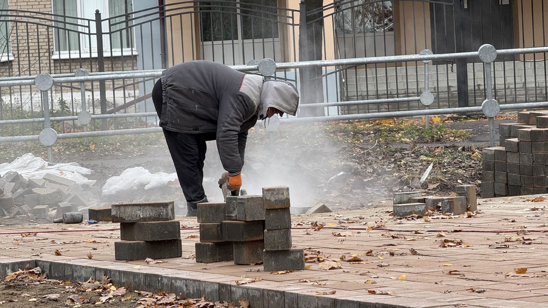 сергиево-посадский городской окру, Реммаш, благоустройство сквера,