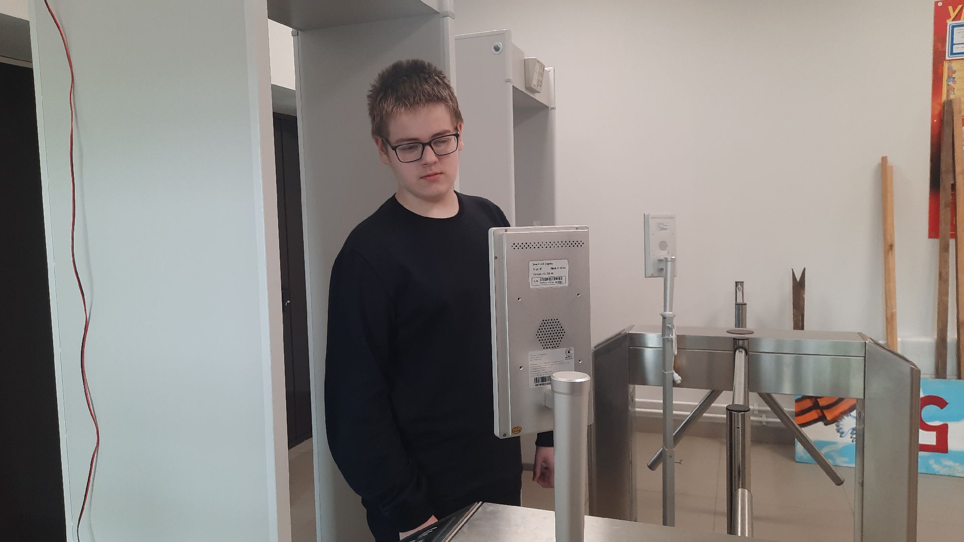 биометрия, Шатура, школа, проход, ученики