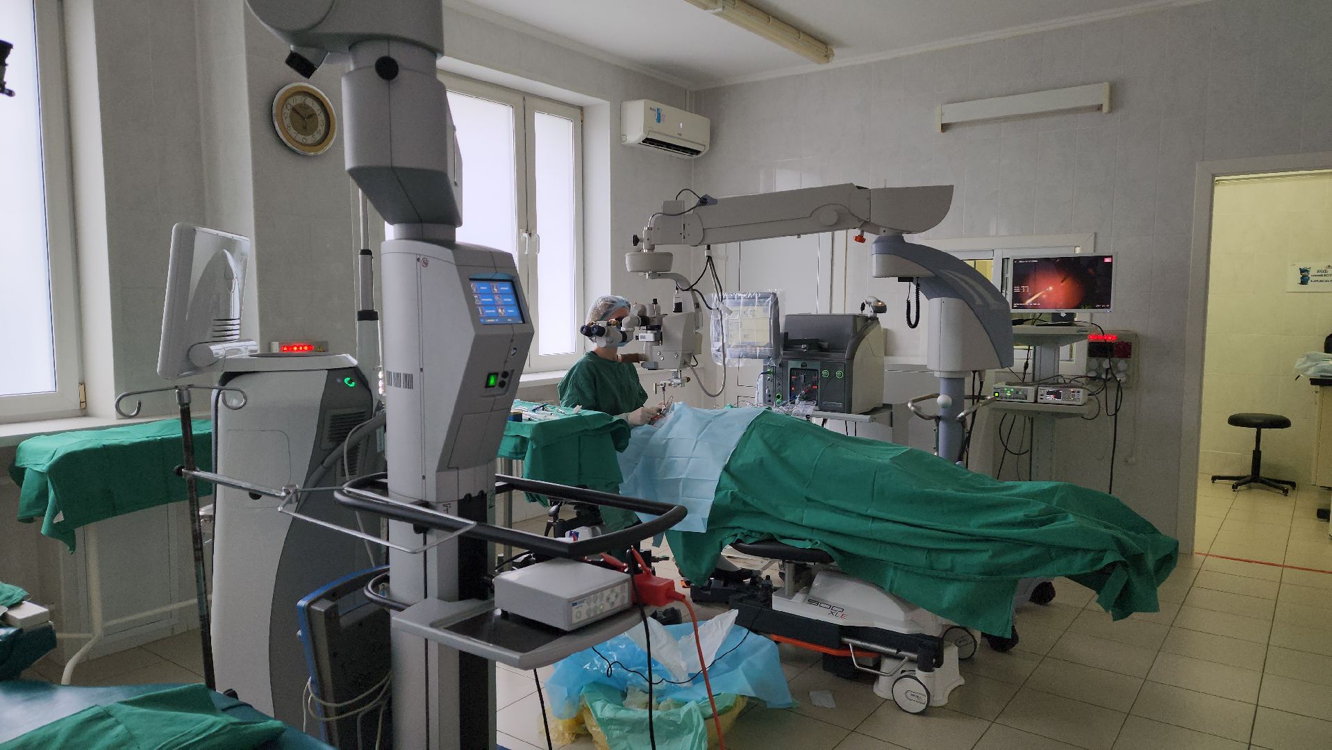 красногорск, медицина, больница, новое оборудование,офтальмология,