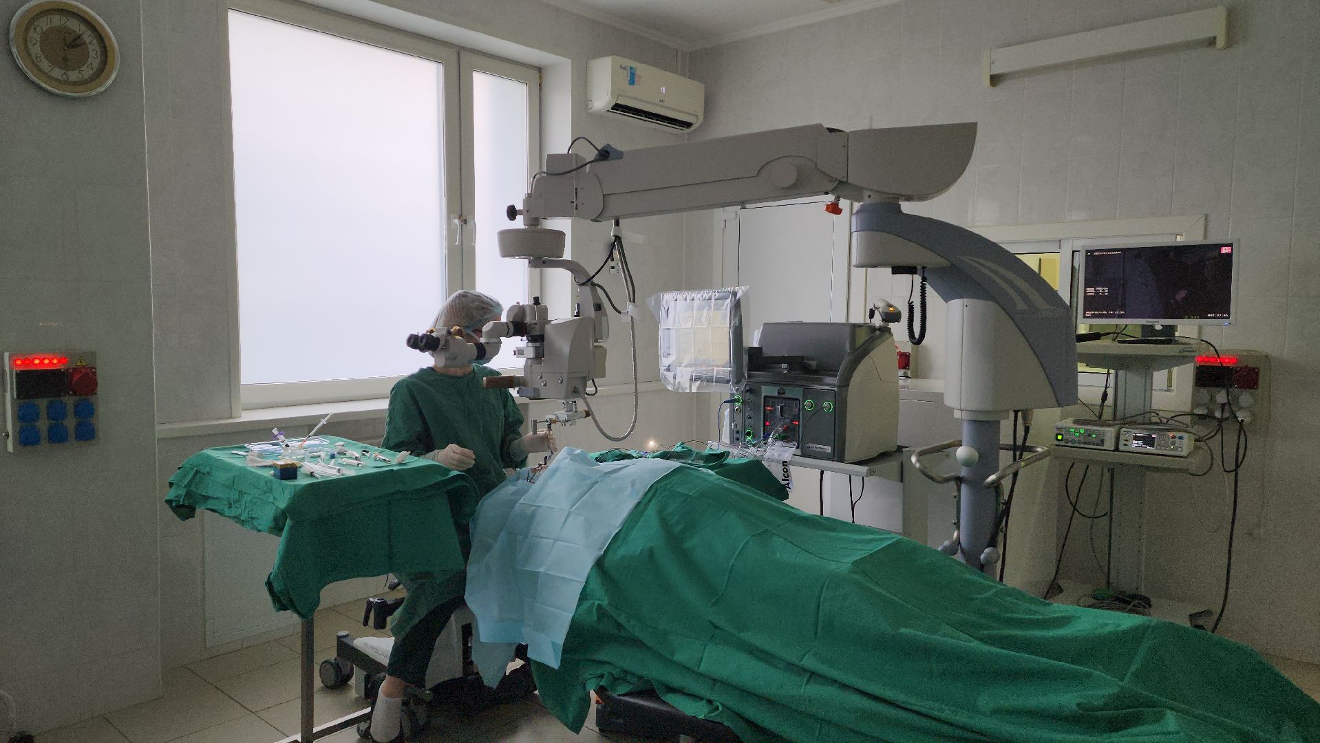 красногорск, медицина, больница, новое оборудование,офтальмология,