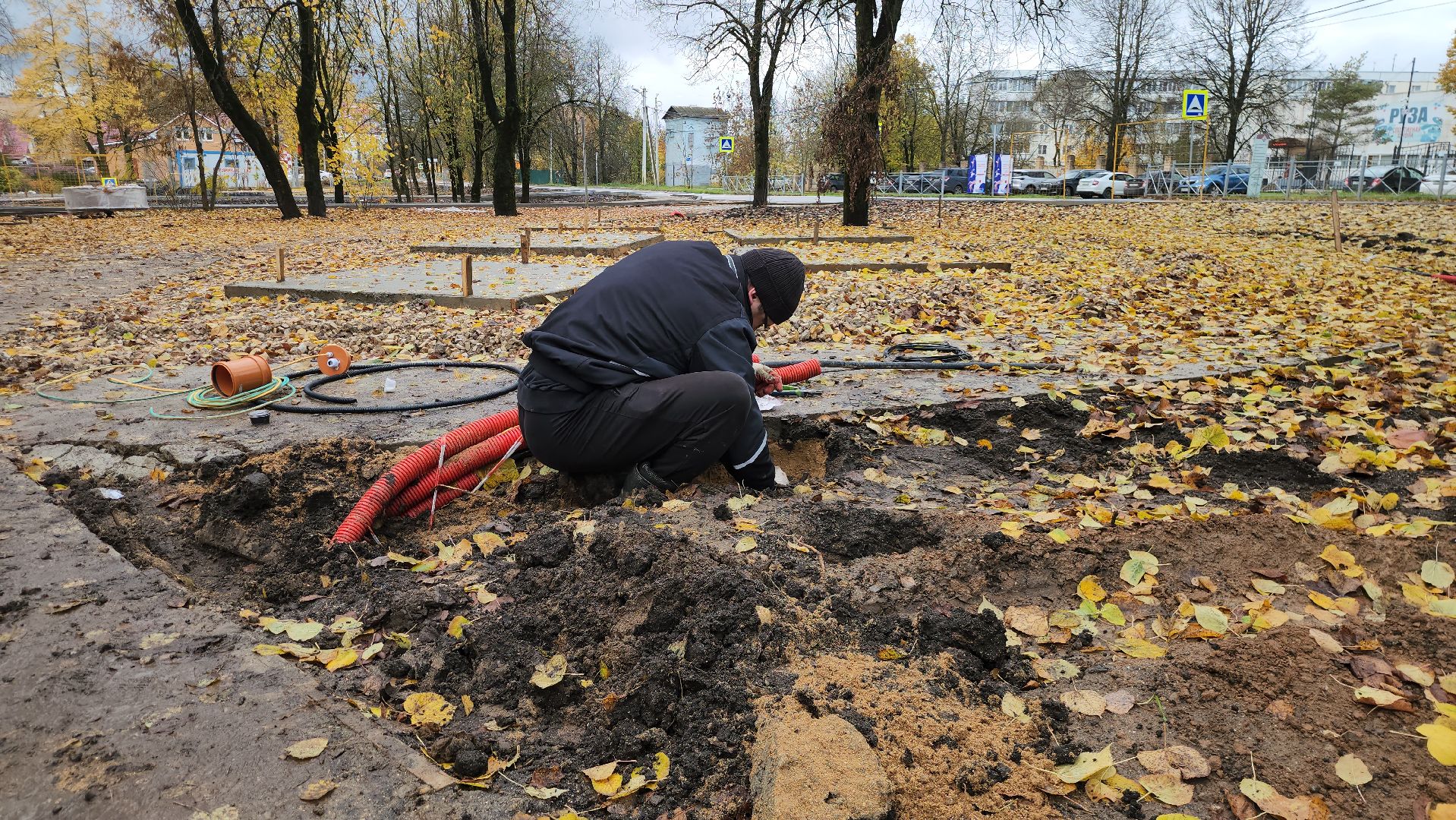 Руза , Сквер, Благоустройство , Безопасный регион,
