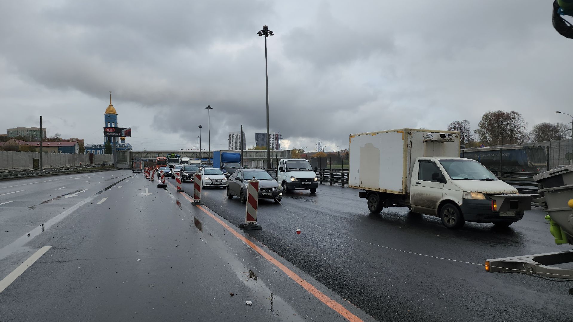 дороги, Ремонт моста в мытищах, Мост через яузу, Перекрытие дорог,