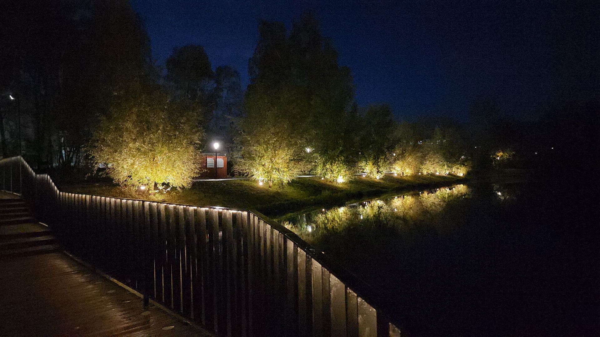 люберцы, малаховское озеро, реконструкция, модернизация , декоративная подсветка,