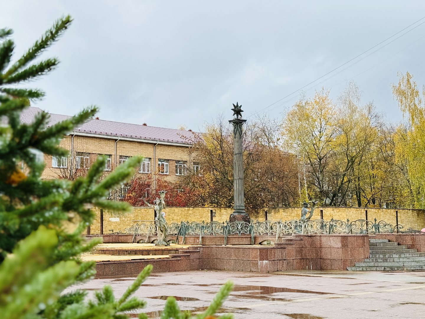 Раменское, фонтаны, сезон фонтанов, консервация фонтанов,мбу содержание и благоустройство,