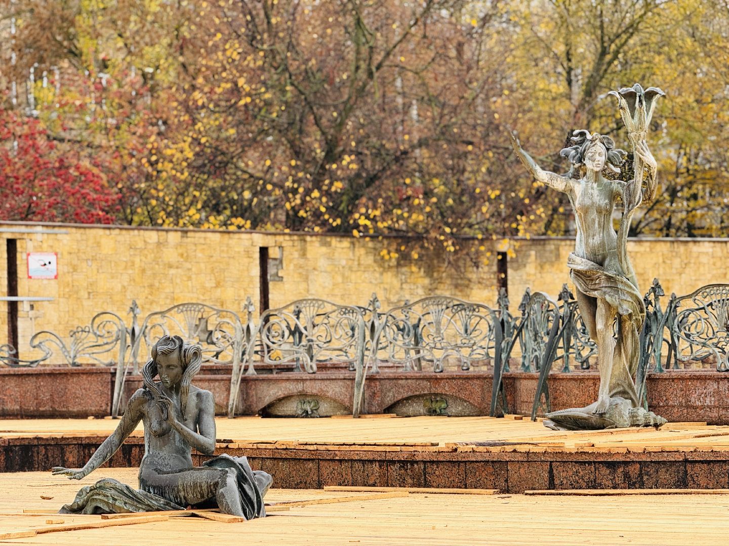 Раменское, фонтаны, сезон фонтанов, консервация фонтанов,мбу содержание и благоустройство,