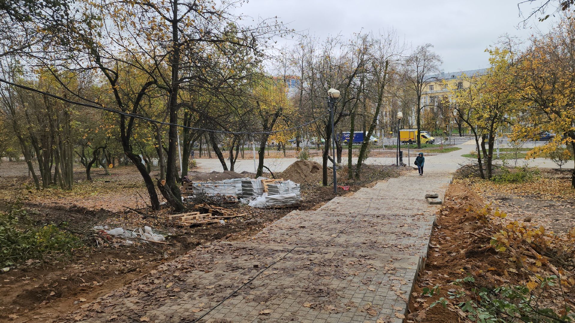 красногорск, яблоневый сквер, благоустройство,