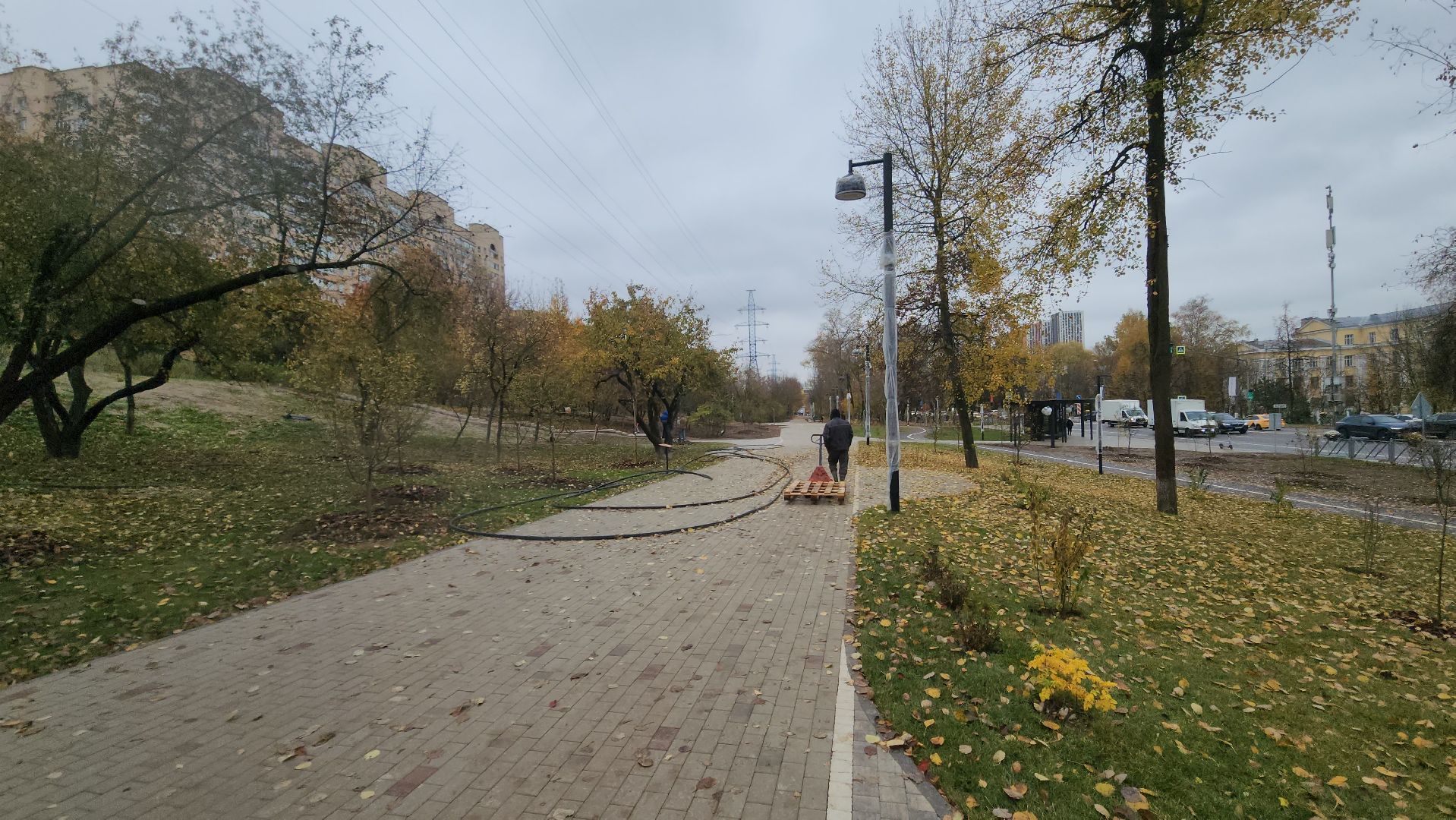красногорск, яблоневый сквер, благоустройство,