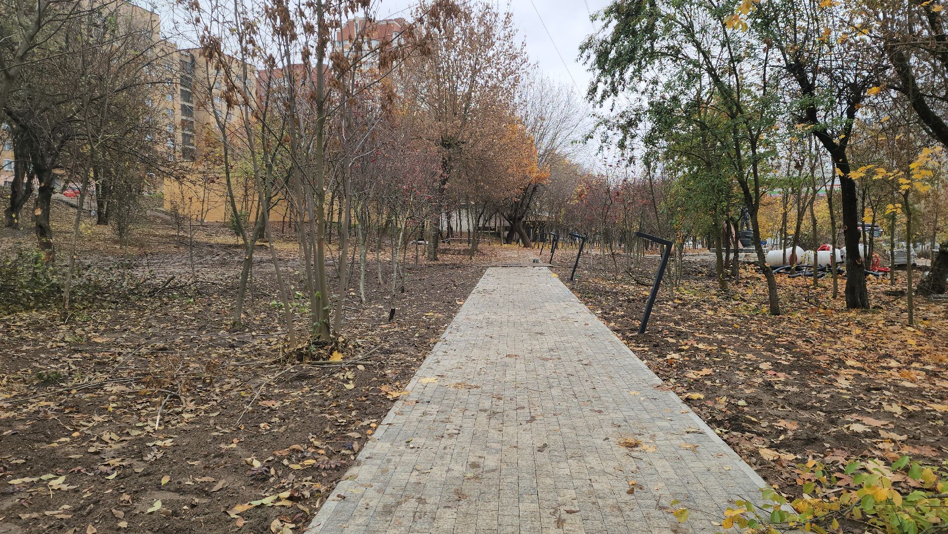 красногорск, яблоневый сквер, благоустройство,