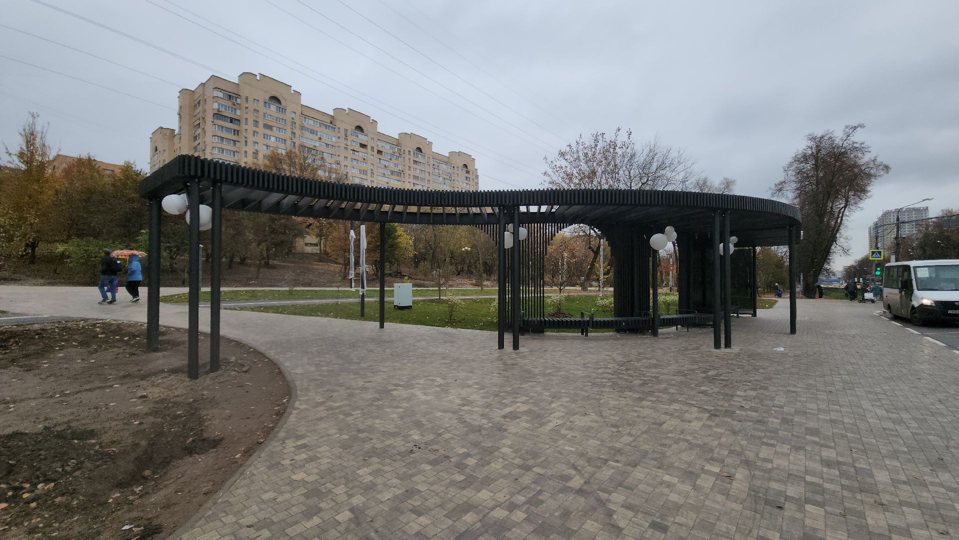 красногорск, яблоневый сквер, благоустройство,