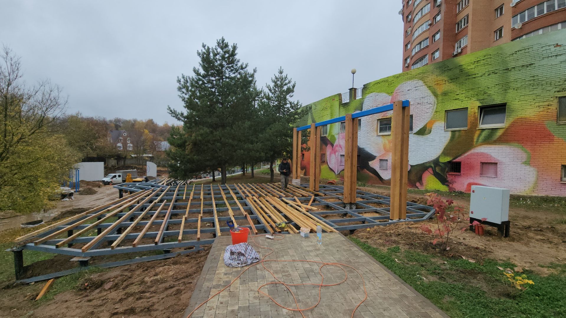 красногорск, благоустройство, яблоневый сквер, скейтпарк,