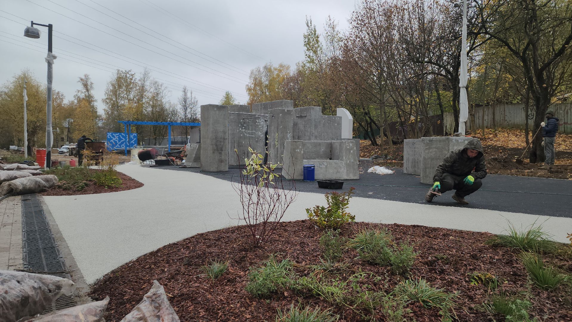красногорск, благоустройство, яблоневый сквер, скейтпарк,
