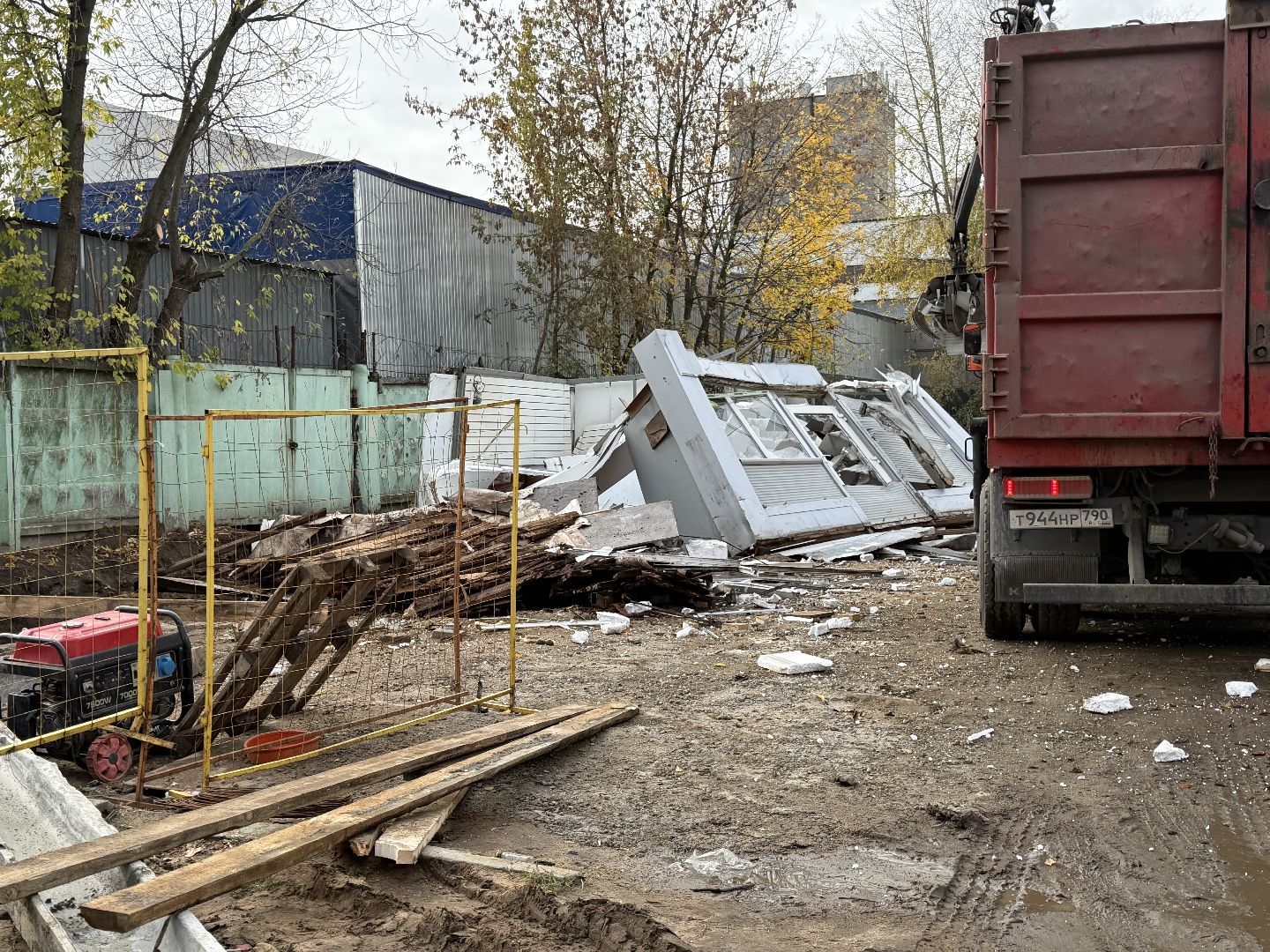 Котельники, снос незаконный строений, несанкционированные объекты торговли,