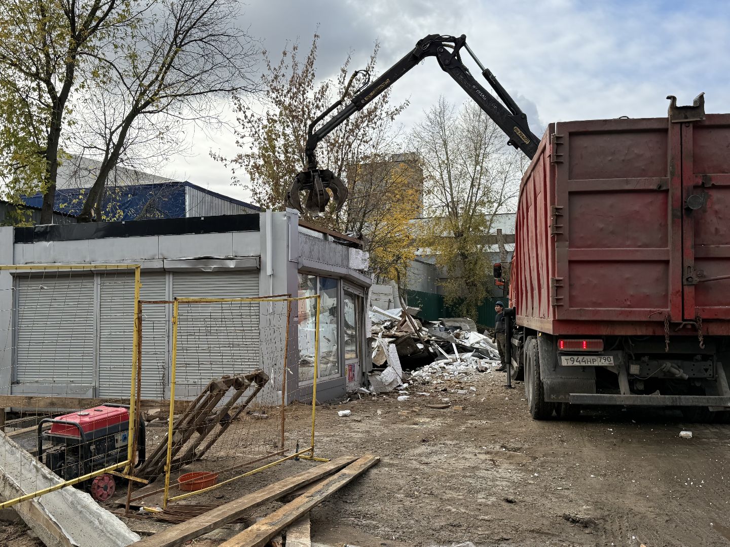 Котельники, снос незаконный строений, несанкционированные объекты торговли,