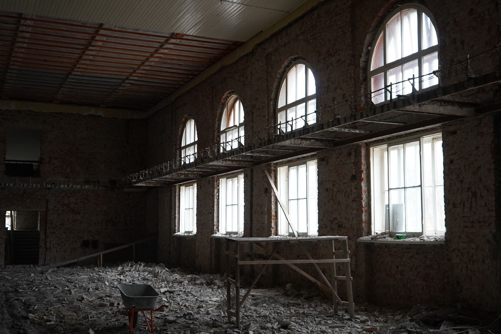 ступино, стадион металлург, ремонт, спорт,