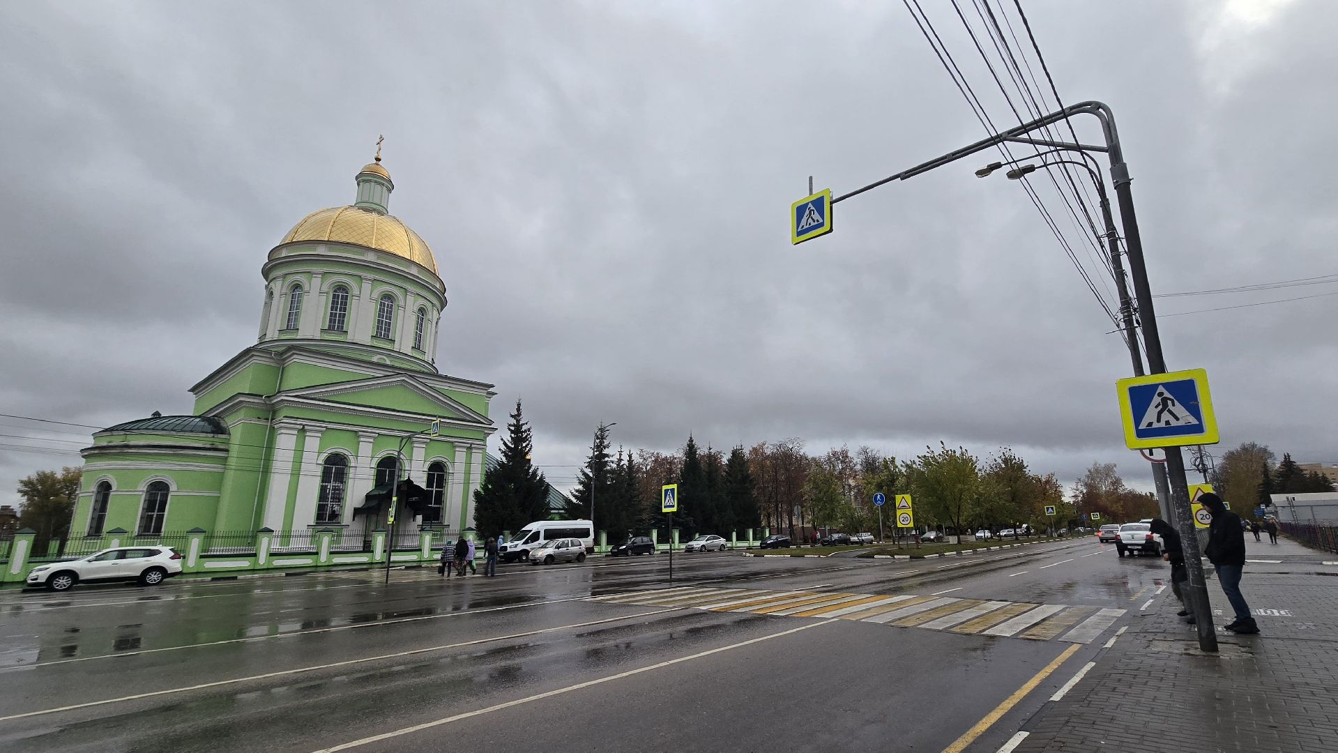 Коломна, Озеры, пешеходные переходы,