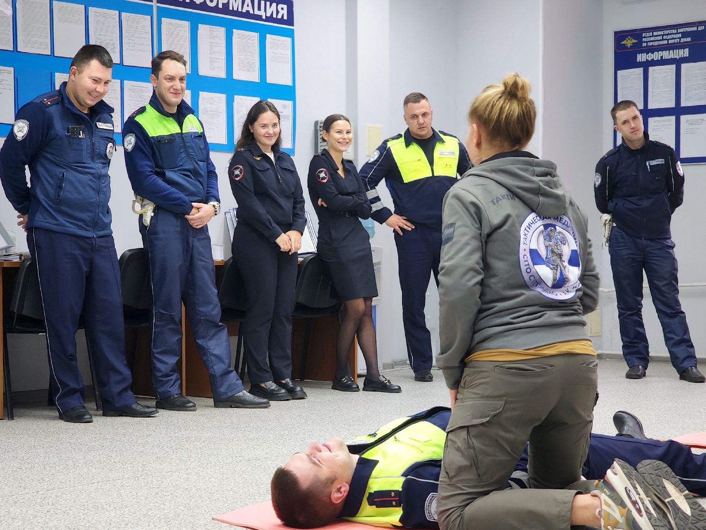 дубна, госавтоинспекция, учения, медсанчасть, фмба россии, первая помощь,