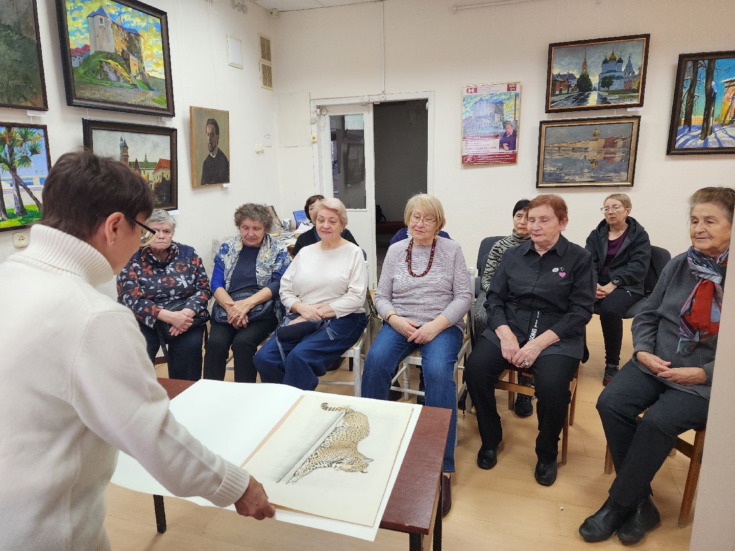 красноармейск, городской округ пушкинский, картинная галерея, художник-анималист, лекторий,