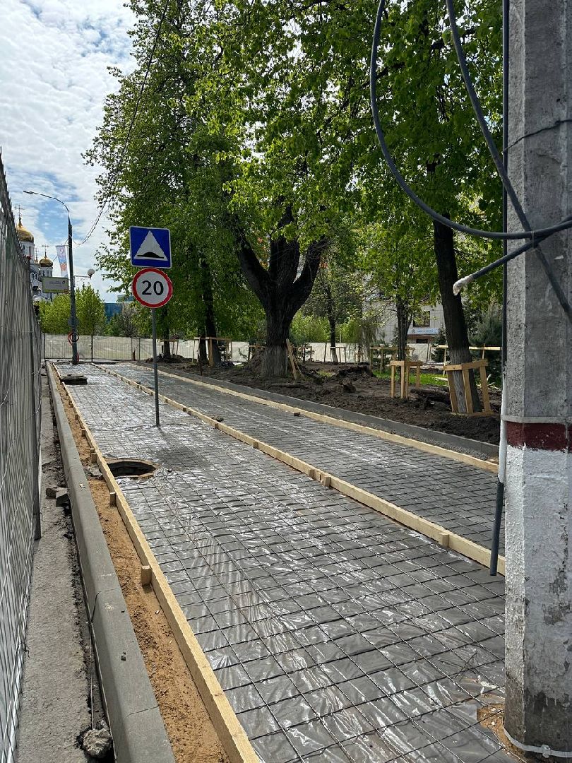 Реутов, Мемориал славы, реконструкция, Вечный огонь