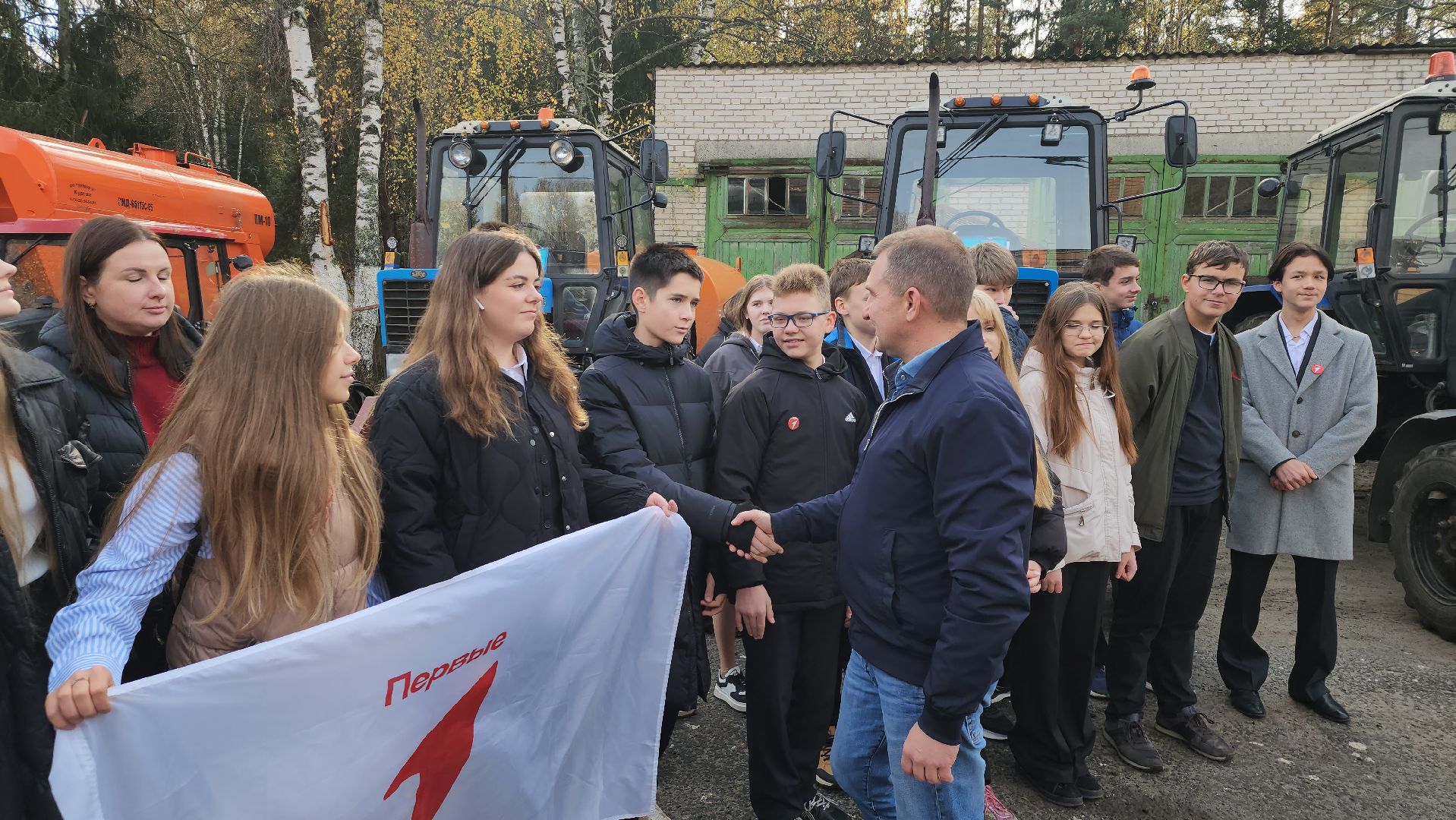 звездный городок, экскурсия для школьников, коммунальная техника,