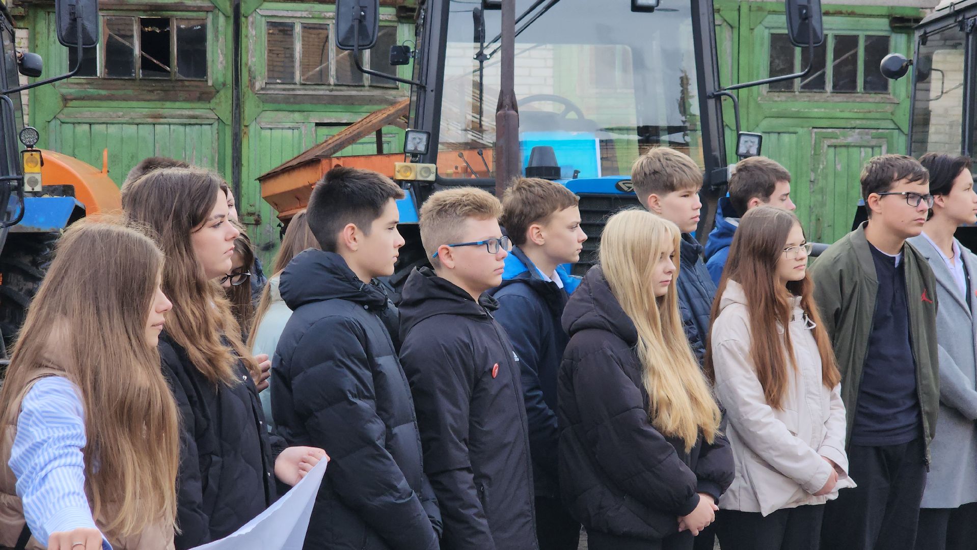 звездный городок, экскурсия для школьников, коммунальная техника,