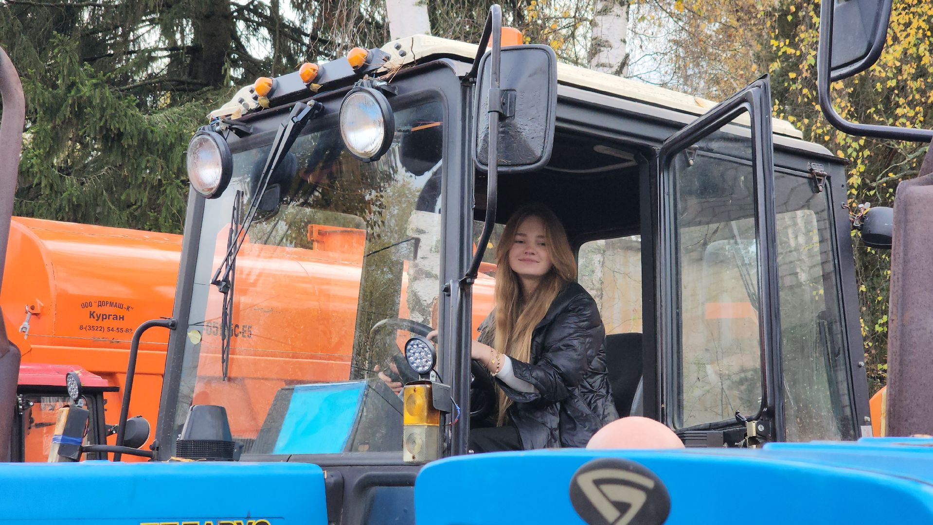 звездный городок, экскурсия для школьников, коммунальная техника,