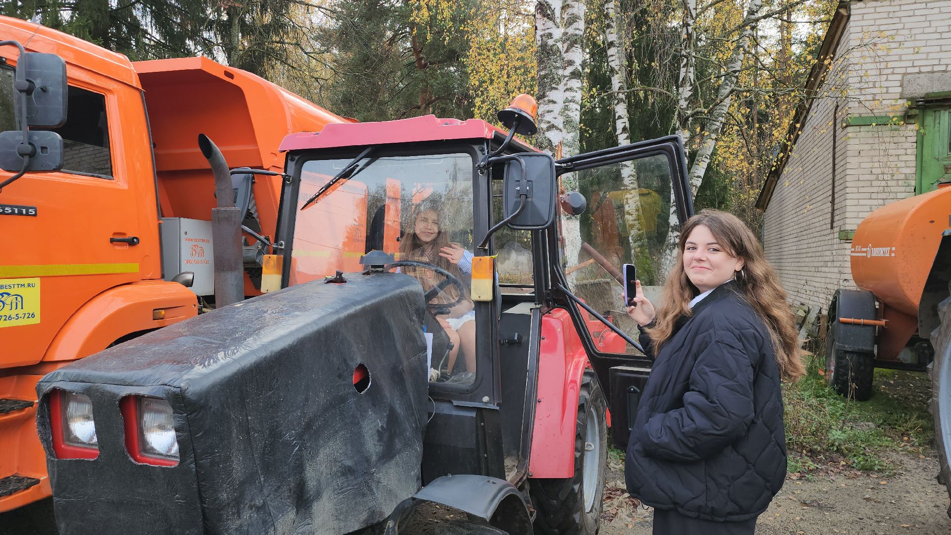 звездный городок, экскурсия для школьников, коммунальная техника,