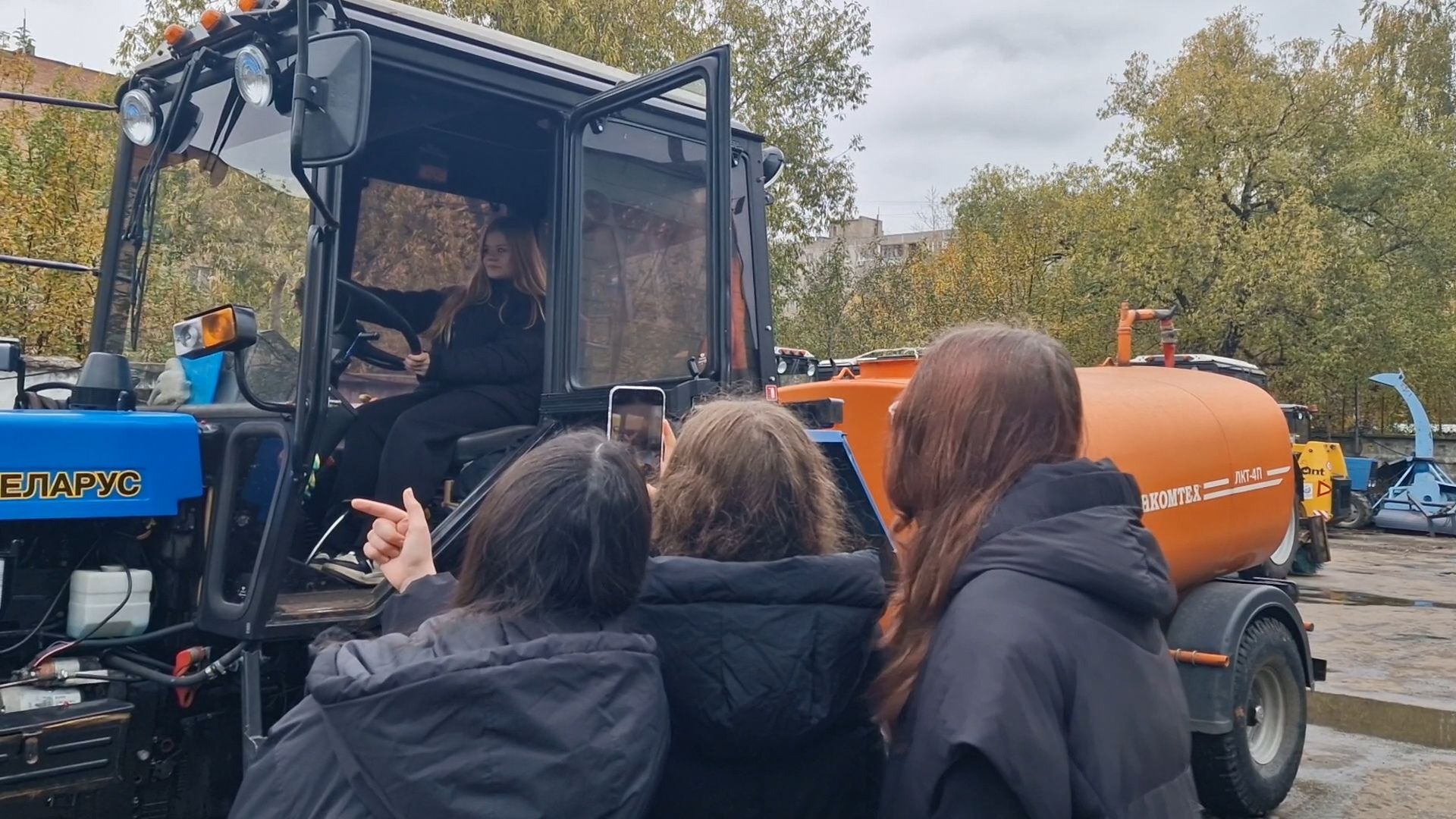 мбу благоустройство балашиха, экскурсия для школьников на мбу благоустройство балашиха,