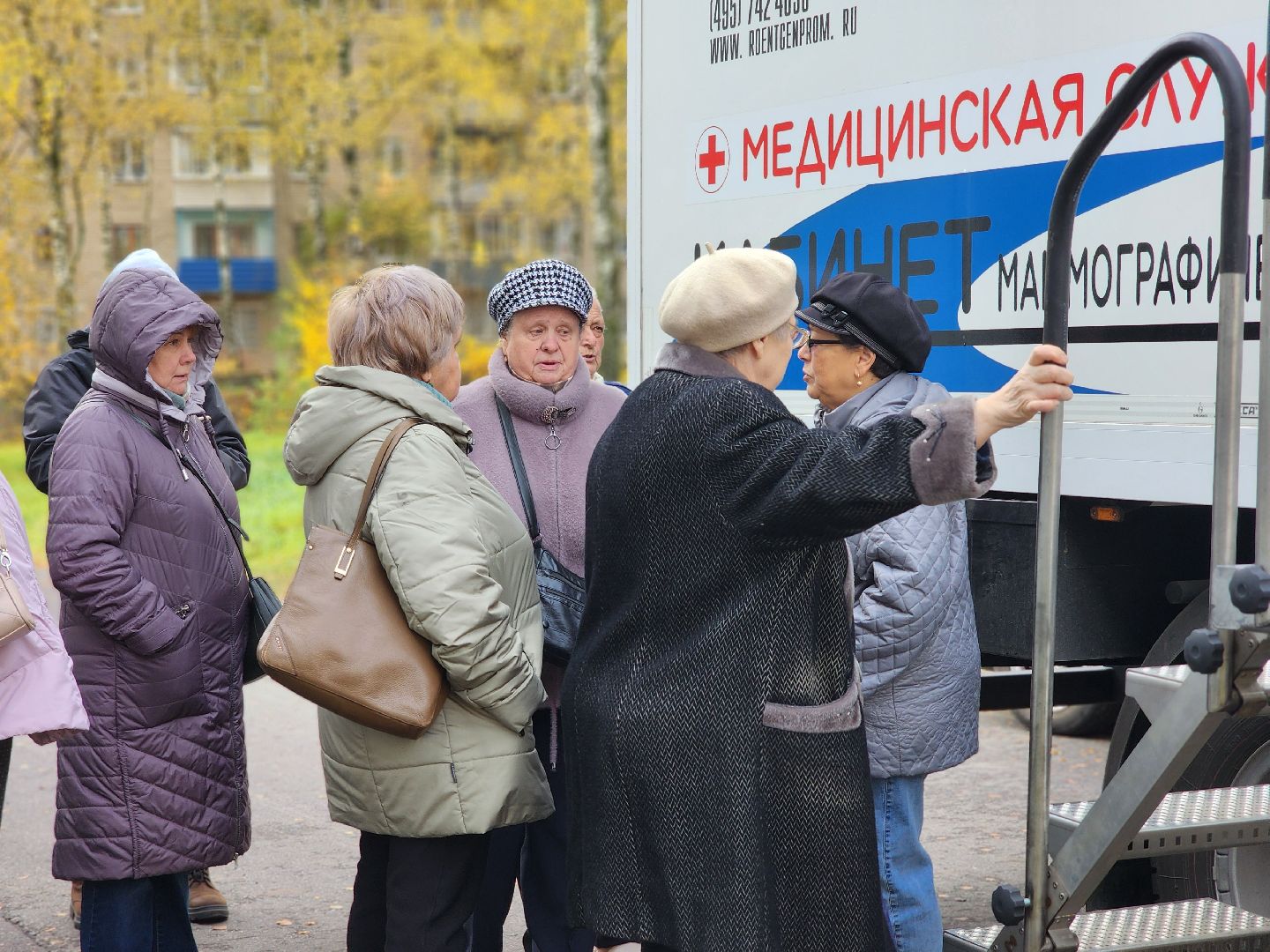 мобильный маммограф, скрининг рака молочных желез, онкологический скрининг, старая купавна, богородский городской округ,
