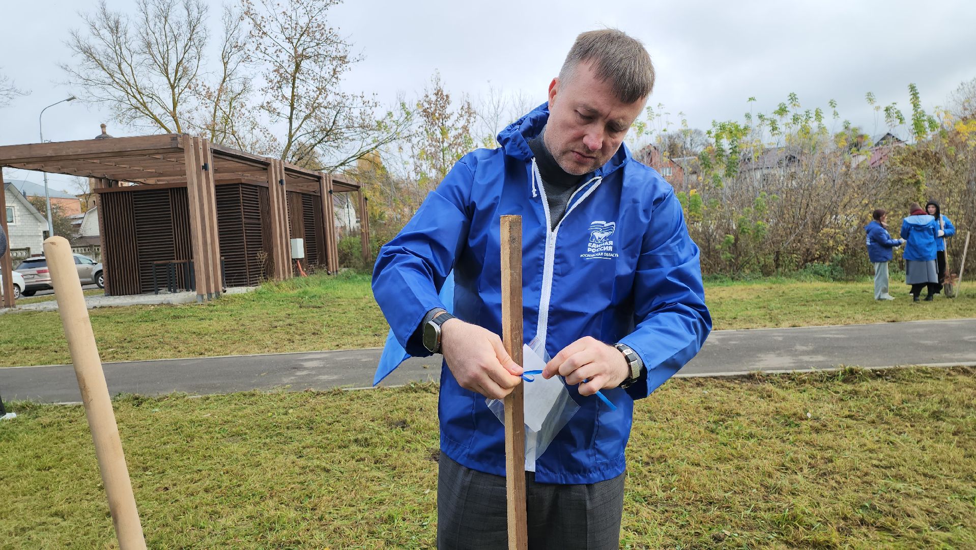 серпухов, подмосковье, высадка дубов, день отца,