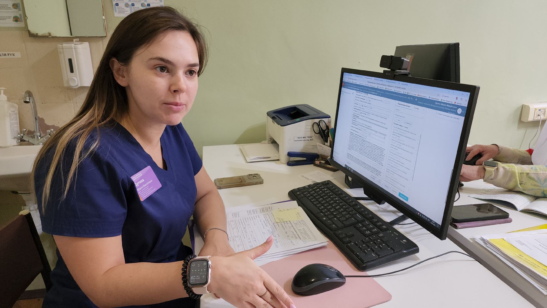 Люберцы, люберецкая областная больница, беременные женщины, вакцинация от гриппа,