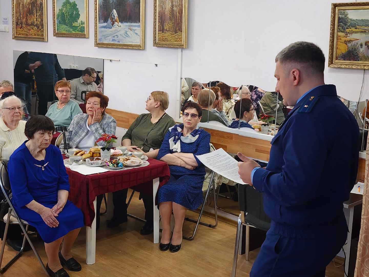 Наро-Фоминск , наро-фоминский городской округ, профилактика мошенничества, Встреча с прокурором ,