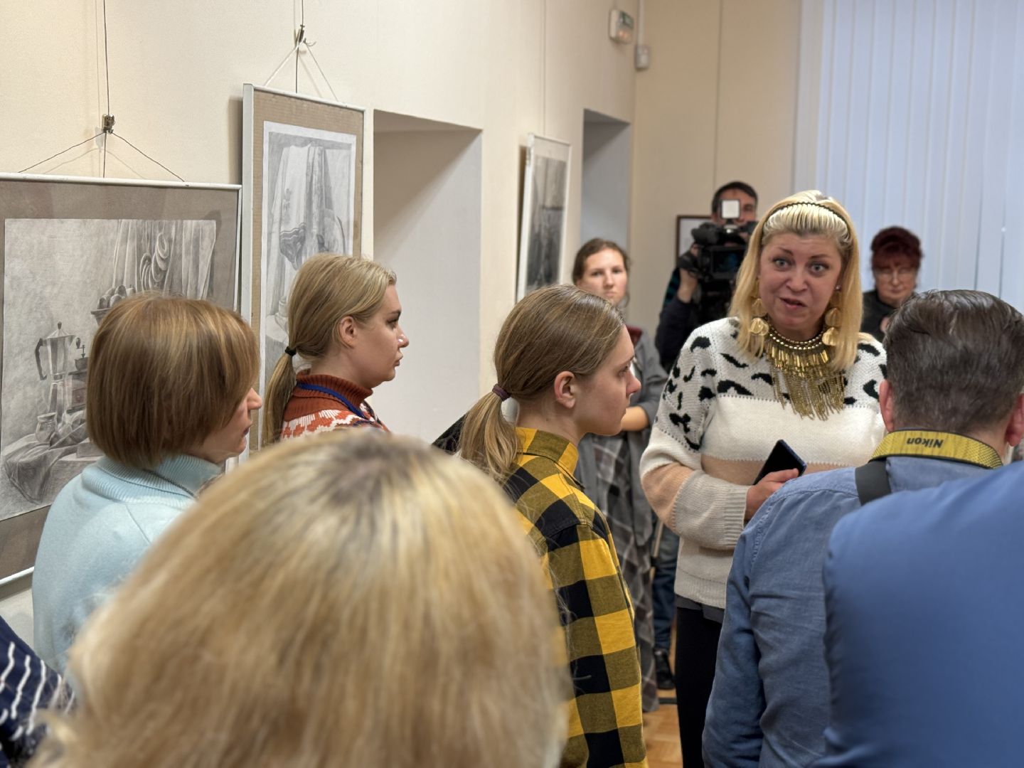 открытие выставки, икц, ленинский округ ,