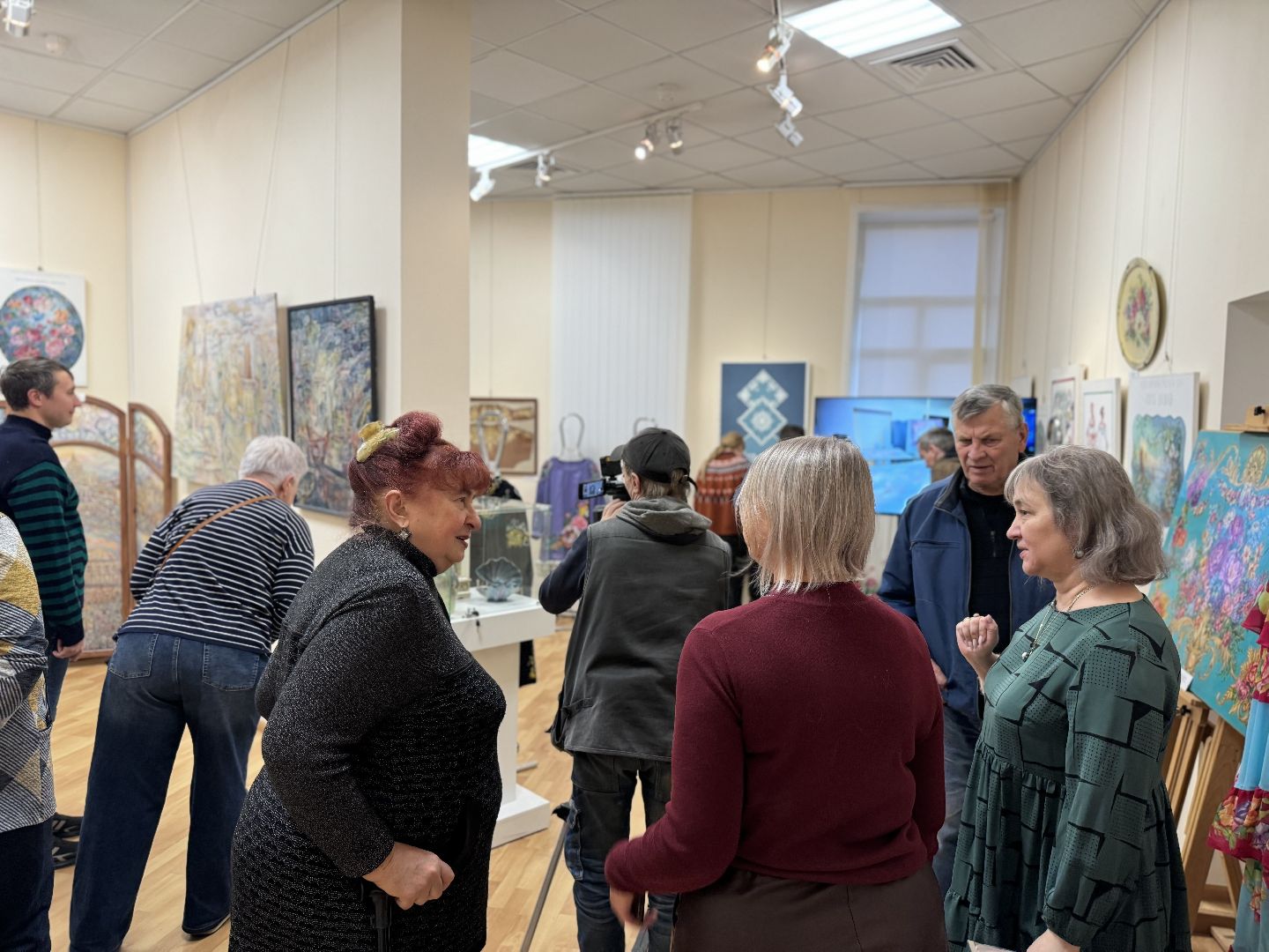 открытие выставки, икц, ленинский округ ,