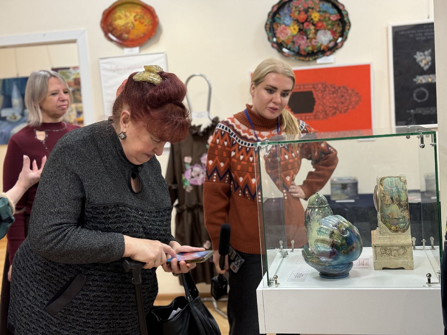 открытие выставки, икц, ленинский округ ,