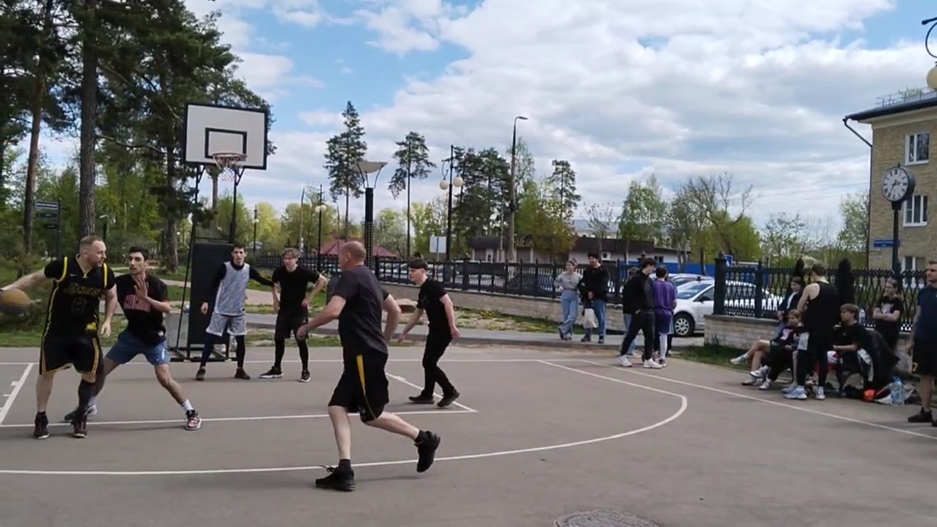 Рошаль, Шатура, стритбол, баскетбол, спорт, соревнование. Крестов Брод