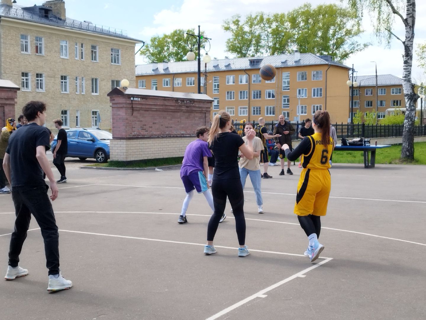 Рошаль, Шатура, стритбол, баскетбол, спорт, соревнование. Крестов Брод